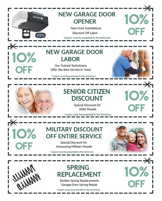 Arlington Heights Garage Door And Opener Arlington Heights, IL 847-595-0327 - coupons